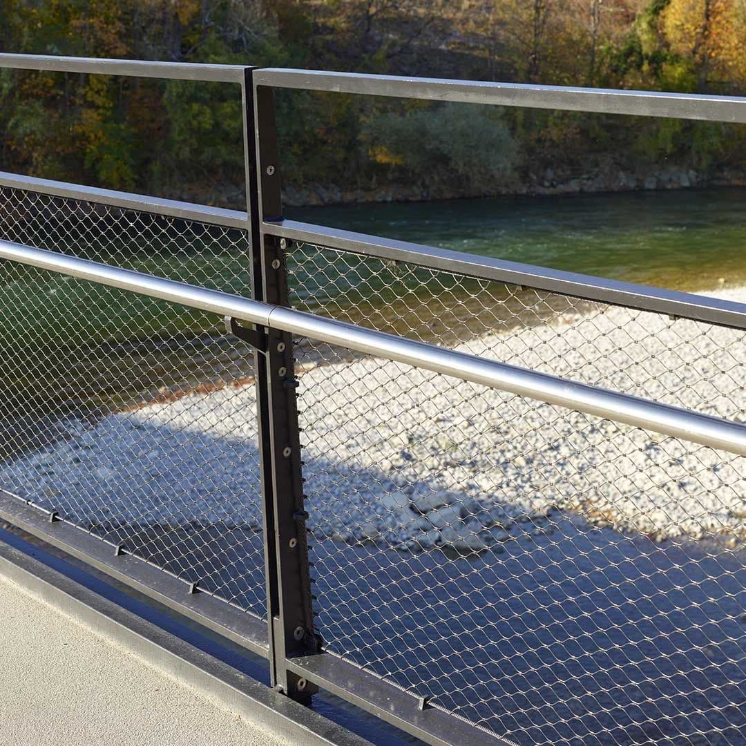 Wire Mesh Infill Balustrade