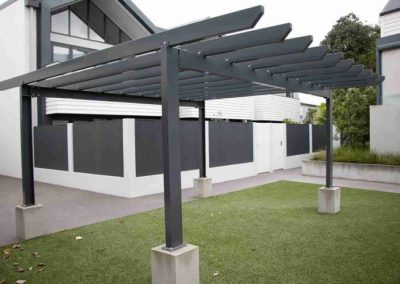 Aluminium pergola