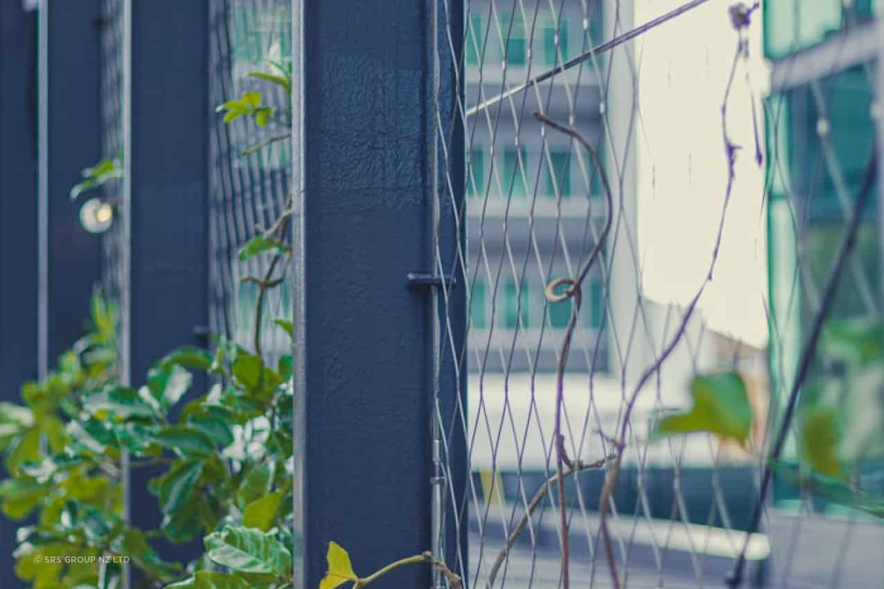 PWC Skydeck Tensile Mesh Foliage Screen