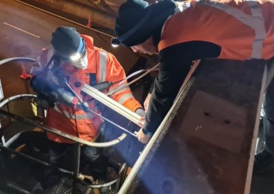 Barrowcliffe Bridge Project Night Installation