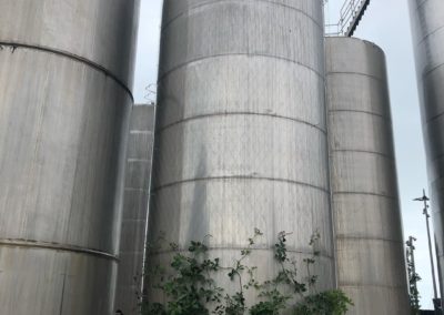 Silo Park Green Facade Tanks