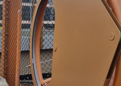 Rotating Tiger Doors Cutsom Design and Fabrication